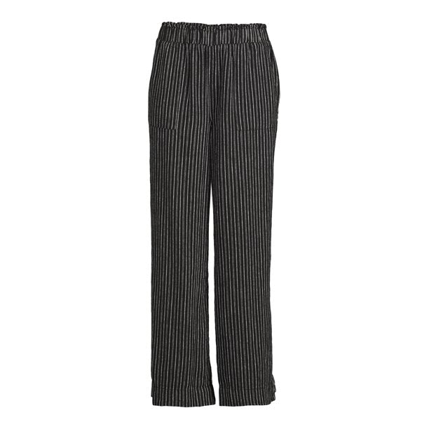 Time and Tru Women's High Rise Wide Leg Full Length Linen Pants