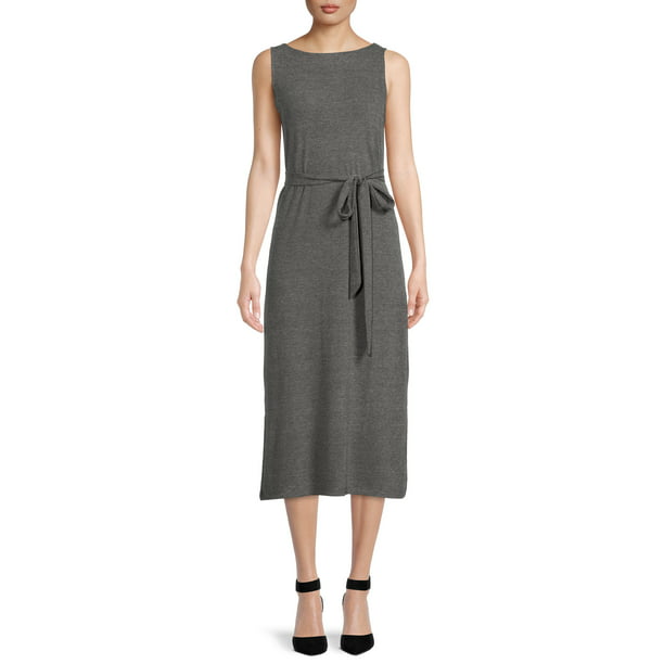 Time and Tru Womens Sleeveless Hacci Dress
