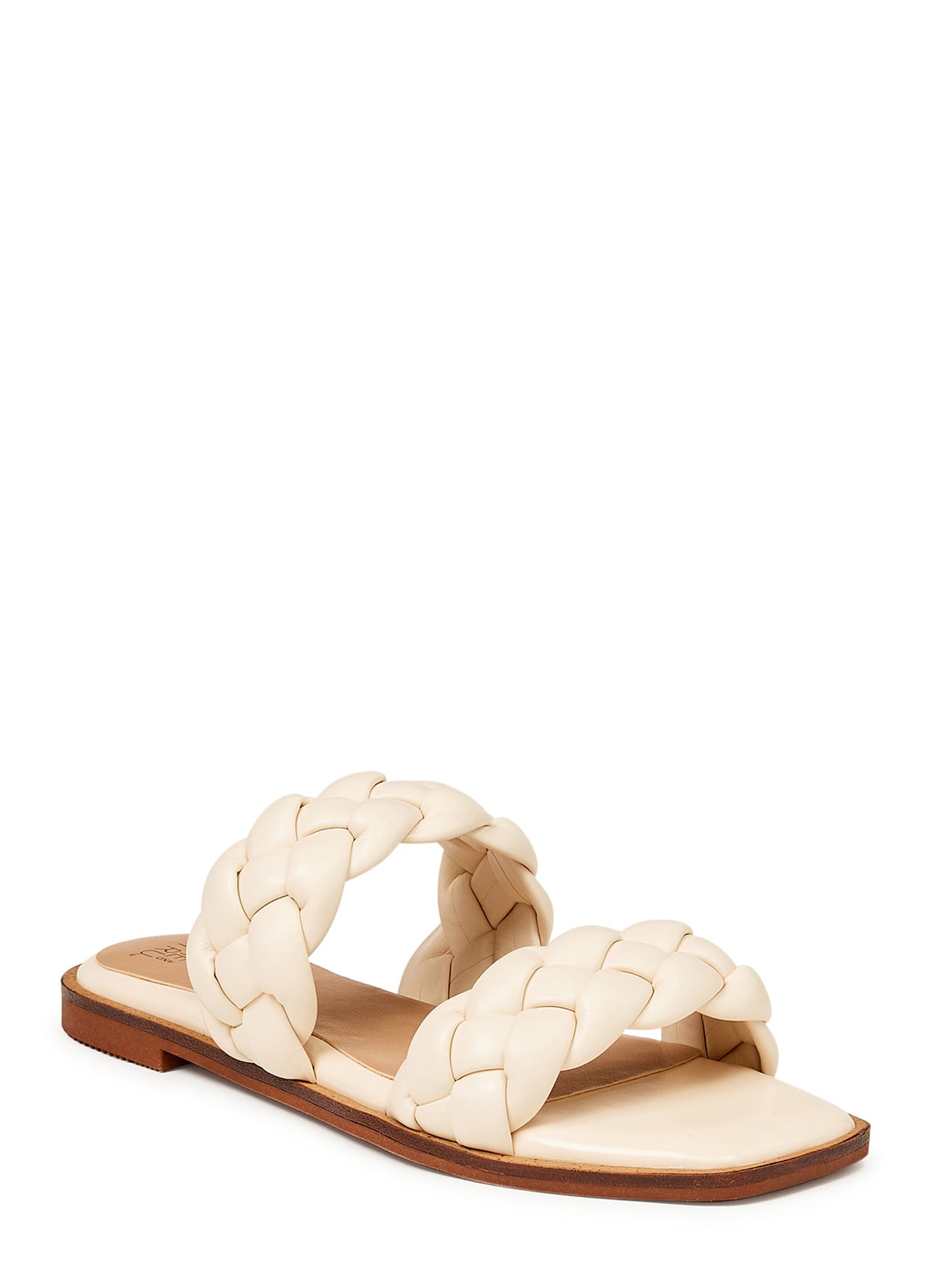 Time and Tru Womens Braided Two Band Sandals $37.50
