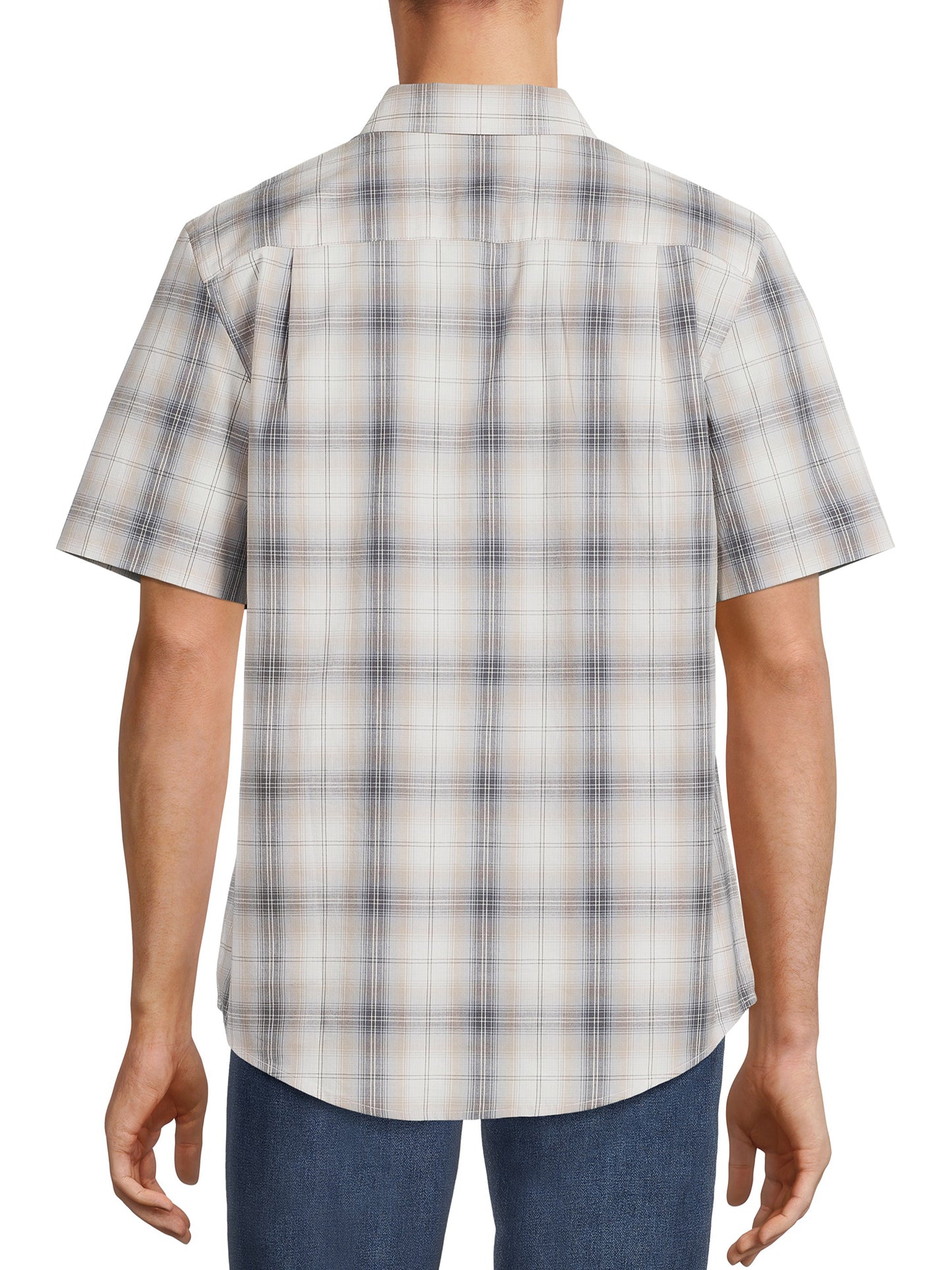 George Mens Short Sleeve Poplin Shirt