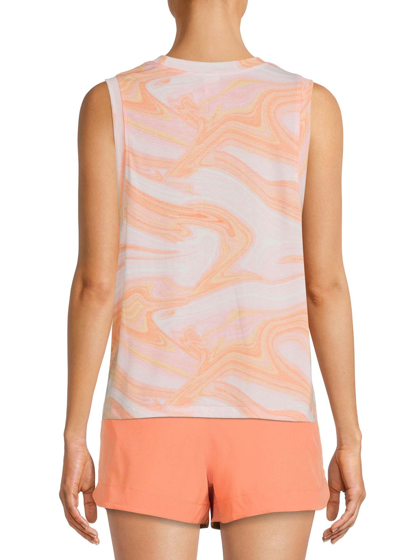 LA threads Active Women's Drapey Muscle Tank Top