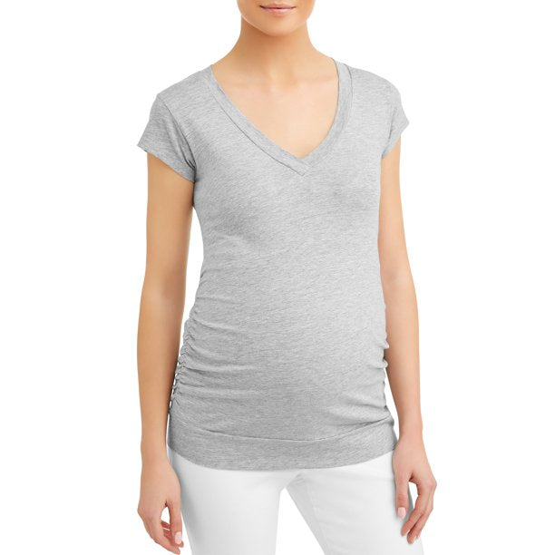 Oh! Mamma Maternity V-neck Tee 2 Pack