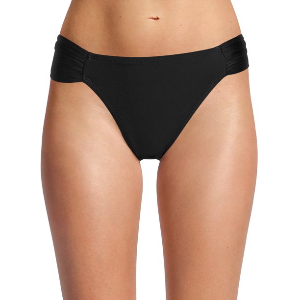 Time and Tru Women's Side Tab Swim Bottom
