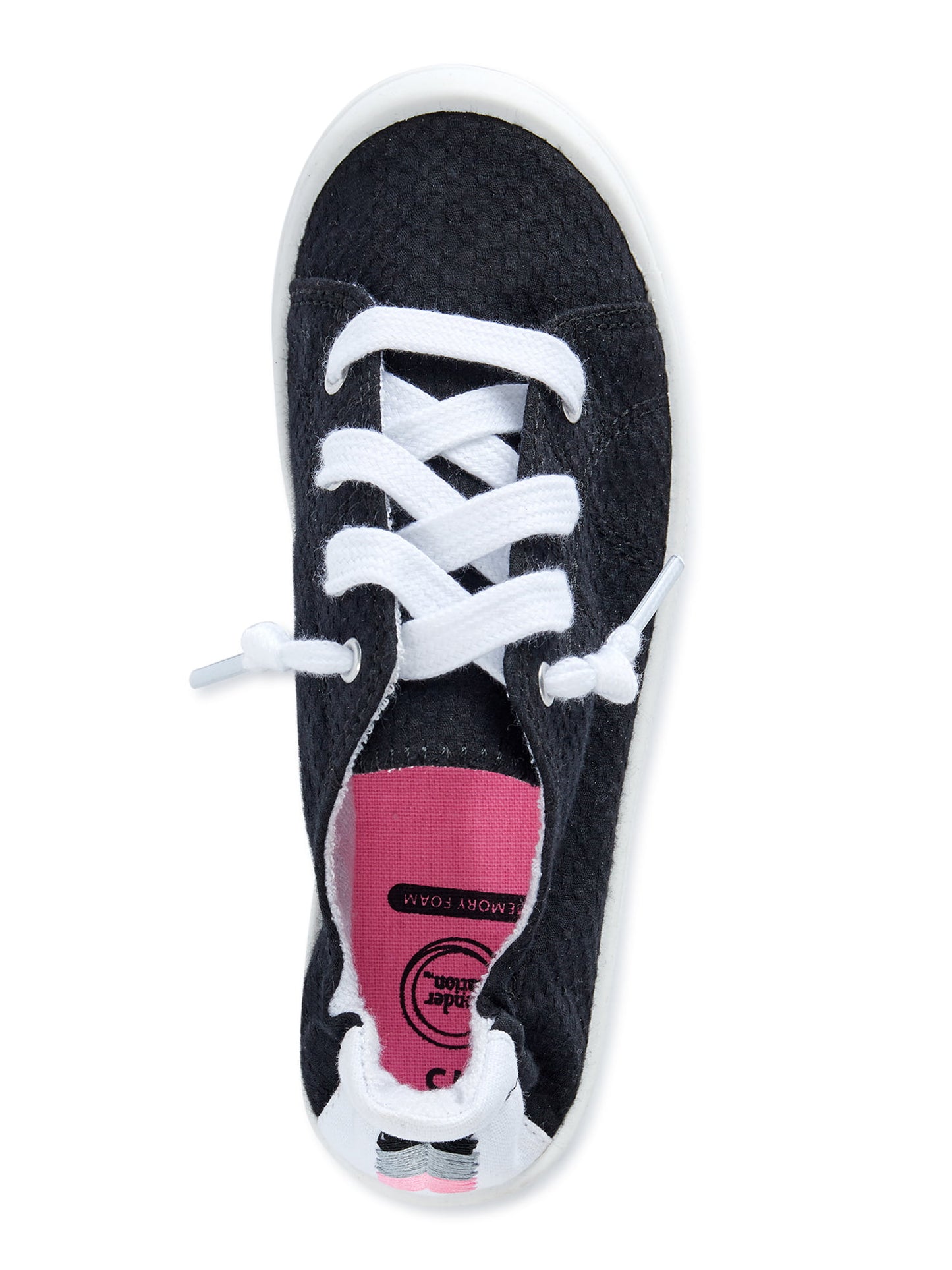 Wonder Nation Girls Casual Bump Toes Sneakers