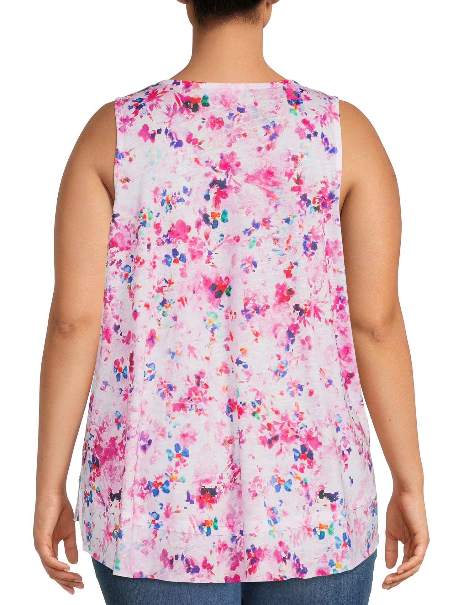 Concepts Womens Plus Size Sublimation Tank Top