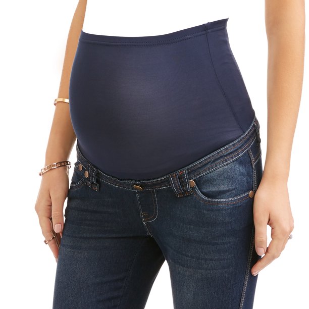 Maternity Oh! Mamma Skinny Jeans with Full Panel