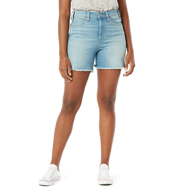Signature by Levi Strauss & Co. Womens Heritage 5-inch Cutoff Shorts
