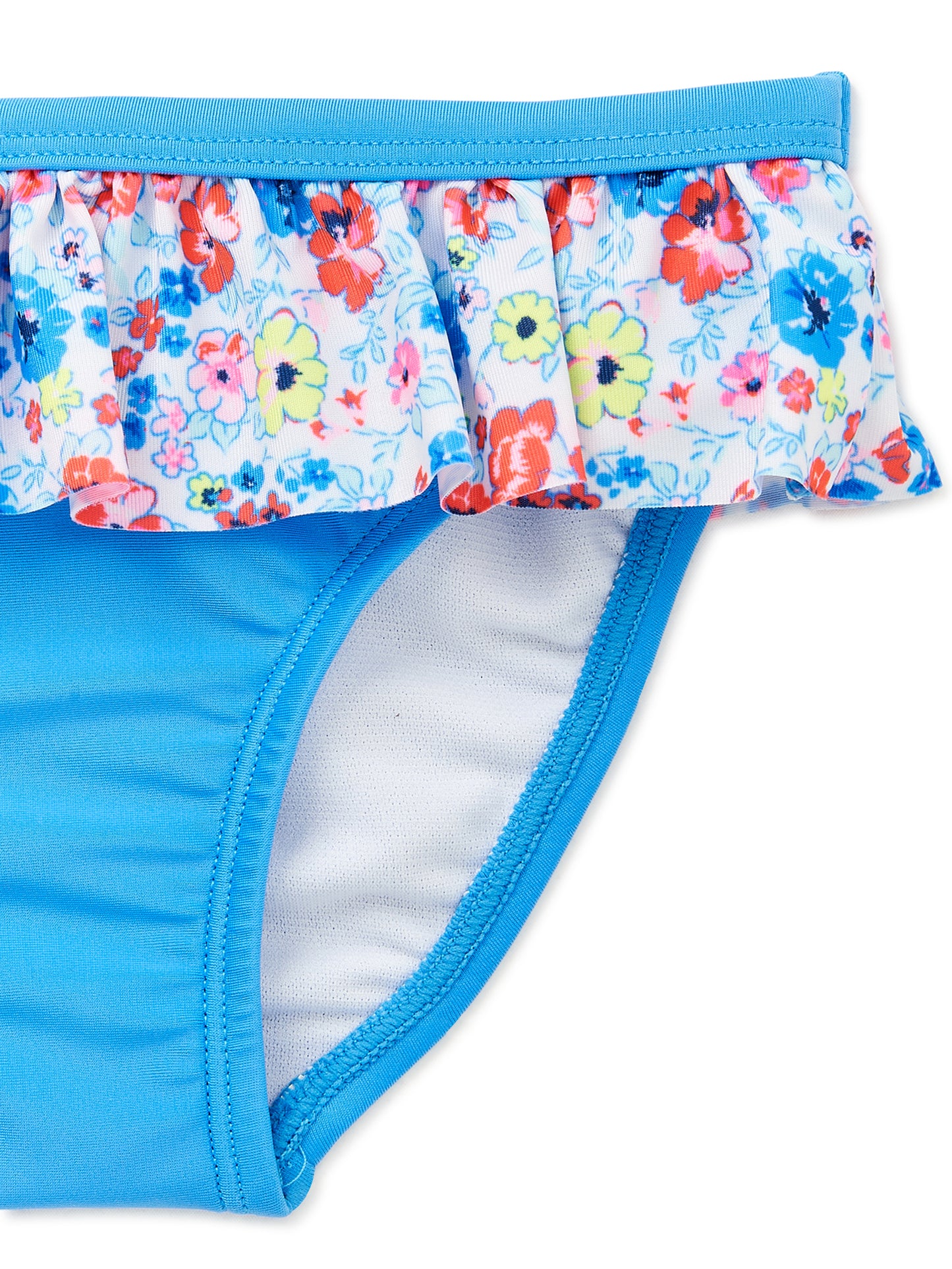 Wonder Nation Toddler Girl Gingham Rashguard Swim Set, 2-Piece - 2 T - Multicolor