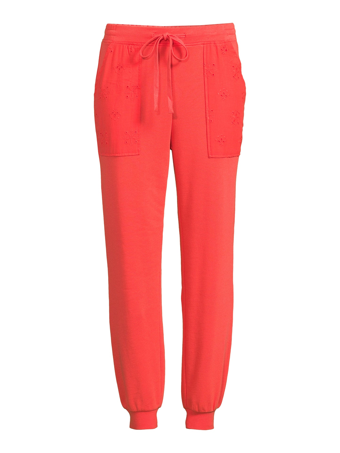 The Get Womens Jogger Pants with Eyelet Pockets