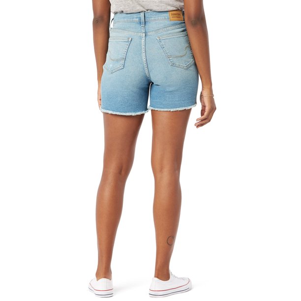 Signature by Levi Strauss & Co. Womens Heritage 5-inch Cutoff Shorts