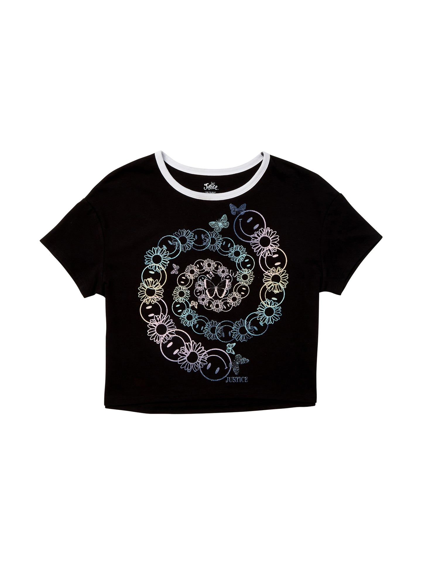 Justice Girl EDF 2 pk Boxy Tee