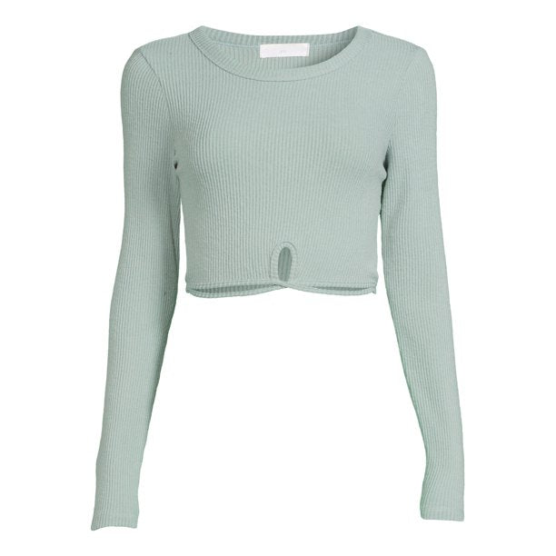Sunset & Sixth Juniors Tie Waist Top