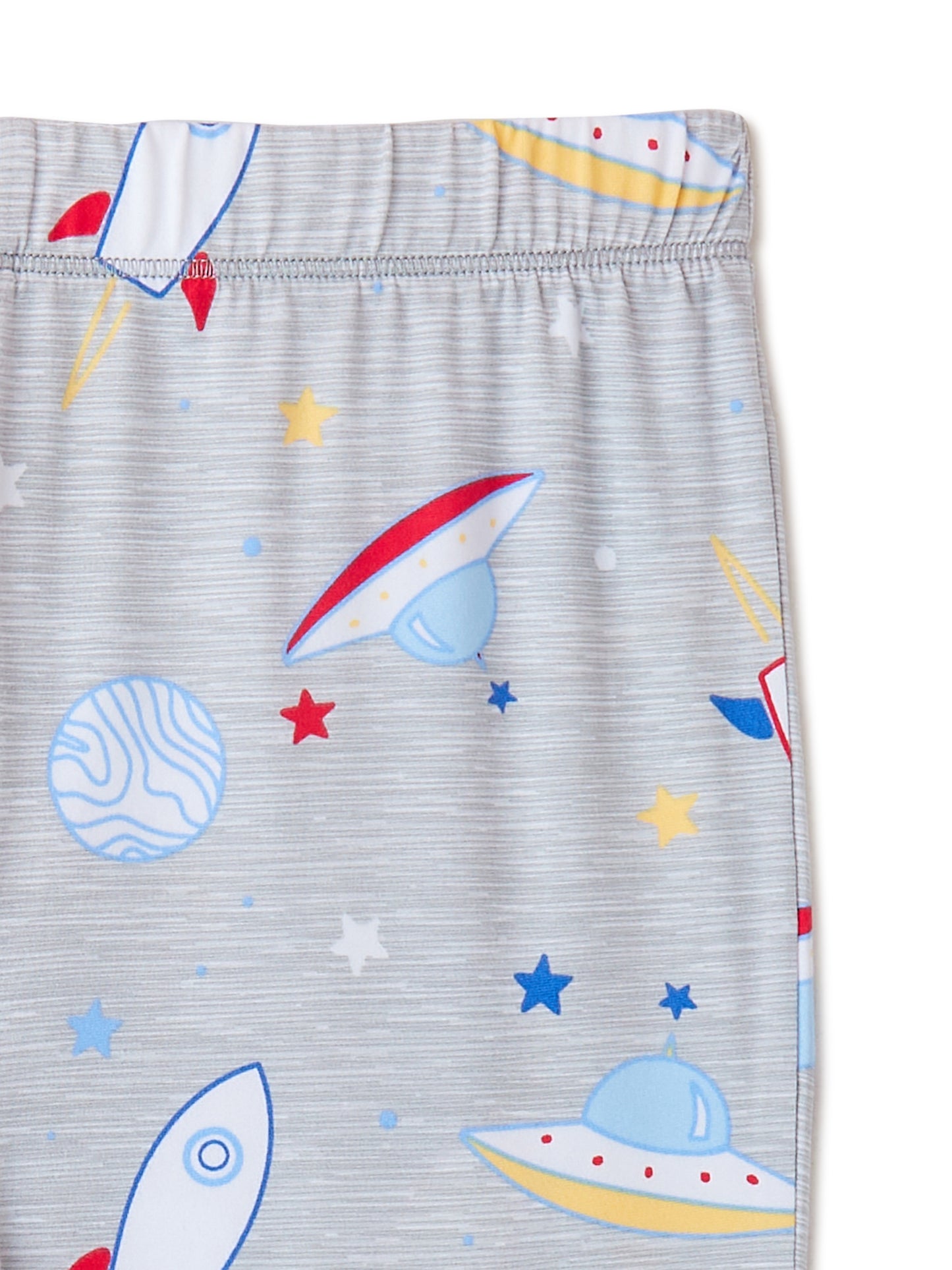 Kidtopia Boys Long Sleeve Top and Pants, 2-Piece Pajama Sleep Set - M(8) - Gray