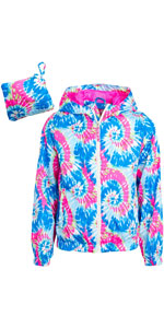 Pink Platinum Toddler Girls’ Pack in Pocket Windbreaker Jacket