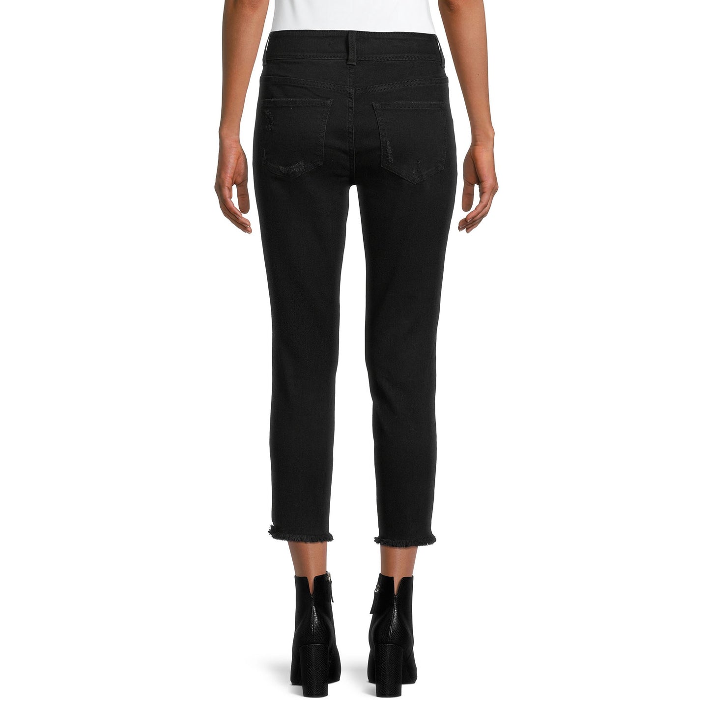 Time and Tru Womens Stretch Denim Capri Jeans