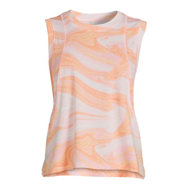 LA threads Active Women's Drapey Muscle Tank Top