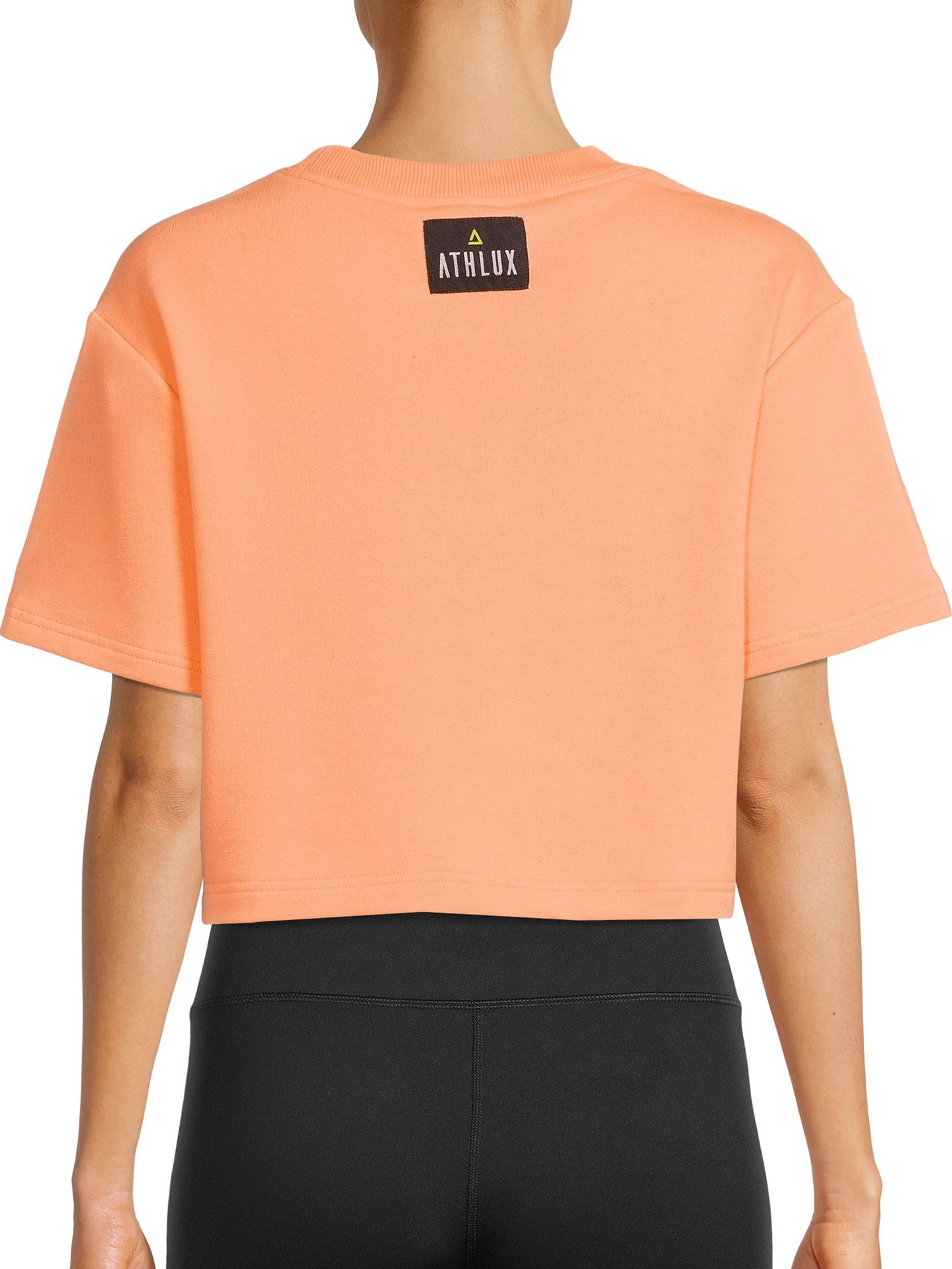 Athlux Womens Athleisure French Terry Meet and Greet T-Shirt