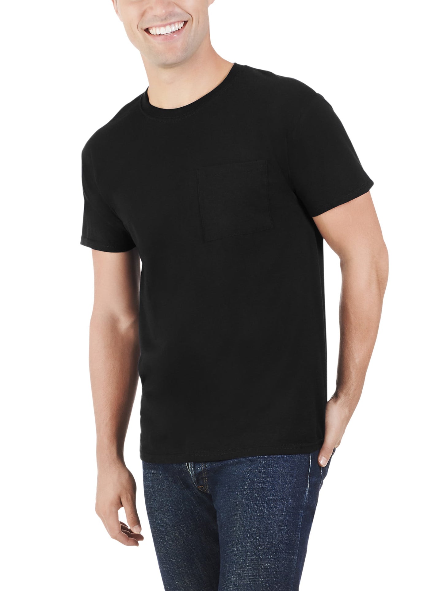 Fruit of the Loom Mens 360 Breathe Pocket T Shirt
