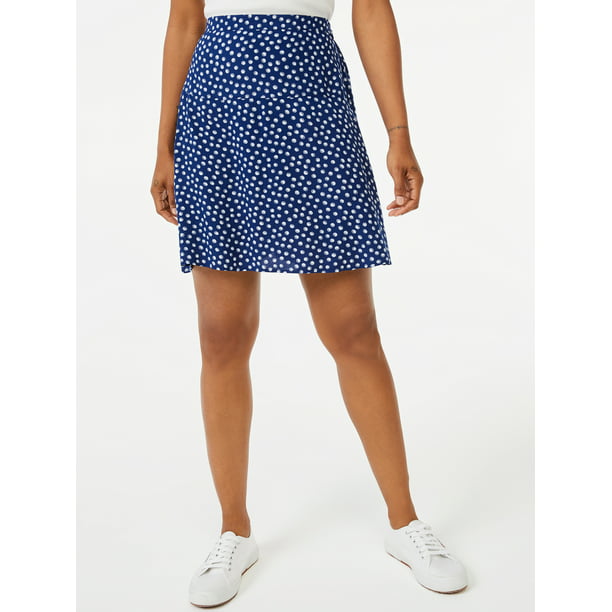 Free Assembly Womens Flutter Mini Skirt