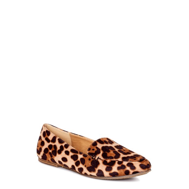 Time and Tru Womens Feather Flat