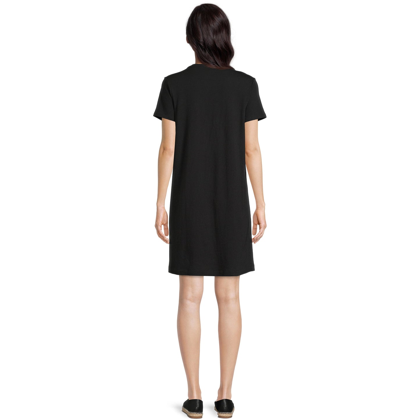 Time and Tru Womens T-Shirt Dress with Short Sleeves