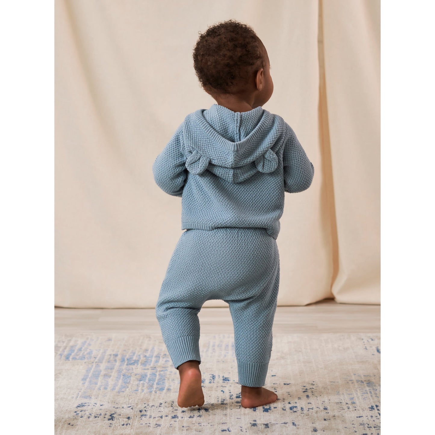 Modern Moments by Gerber Baby Boy Sweater Knit Cardigan, Bodysuit, & Pant Outfit Set, 3-Piece
