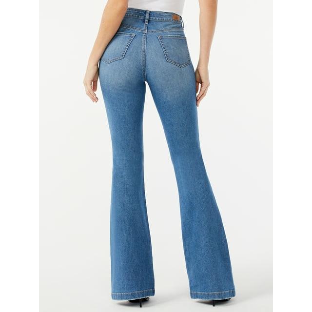 Sofia Jeans Women's Melisa Flare High Rise Jeans