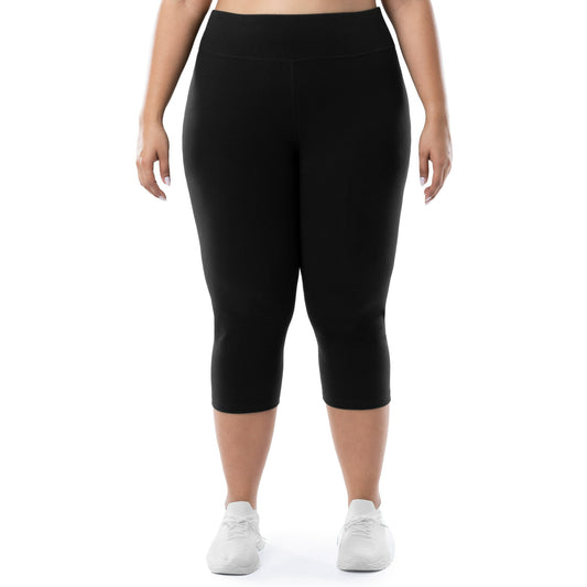 Athletic Works Womens Plus Size Core Active Capri Legging