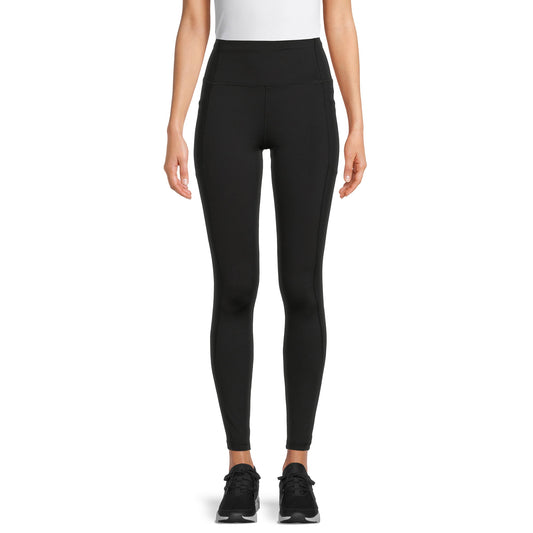 Avia Womens 28 High Waist Ankle Leggings with Side Pockets