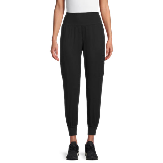 Avia Women's High Rise Yoga Leggings With Side Cargo Pockets