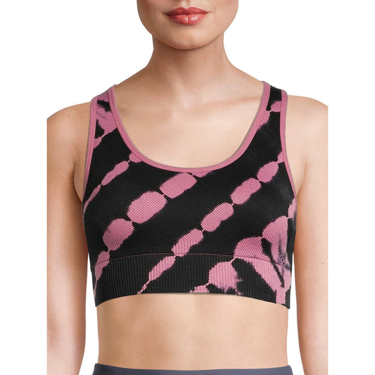 Avia Womens Seamless Racerback Sports Bra