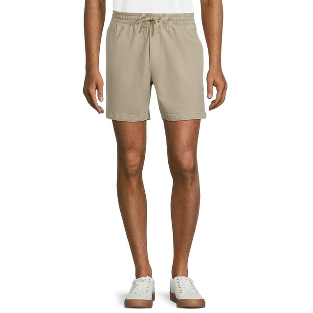 George Mens and Big Mens 6 Twill Pull-On Short