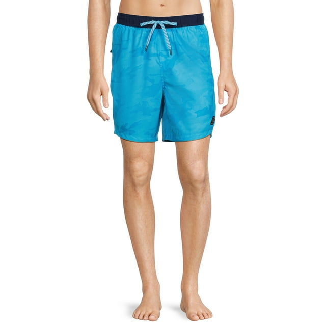 Laguna Mens Ultimate Lined 7.5 Swim Trunks, with Stretch