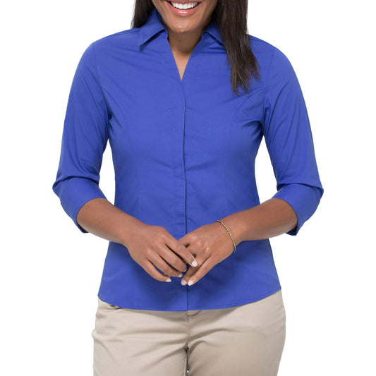 Lee Riders Women's ¾ Sleeve Classic Career Shirt