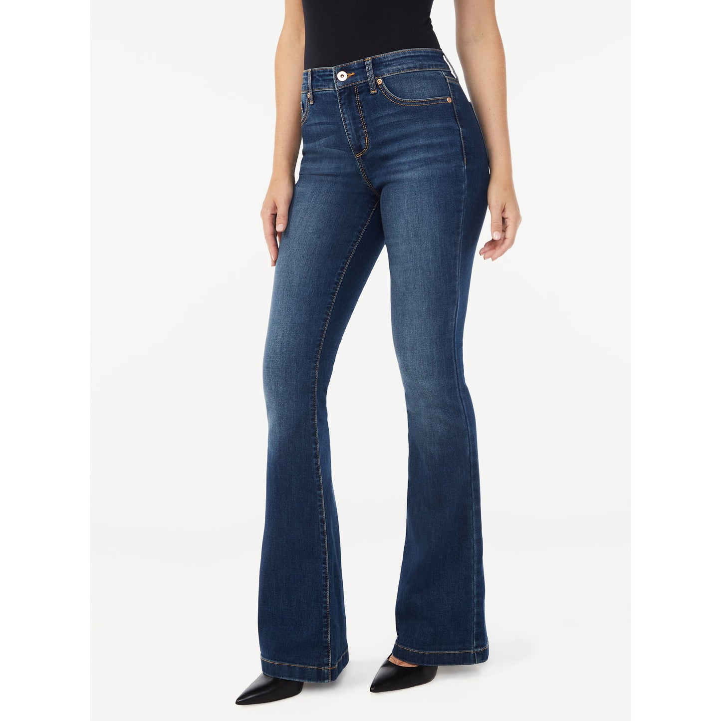 Sofia Jeans Women's Melisa Flare High Rise Jeans