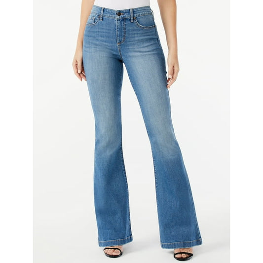 Sofia Jeans Women's Melisa Flare High Rise Jeans