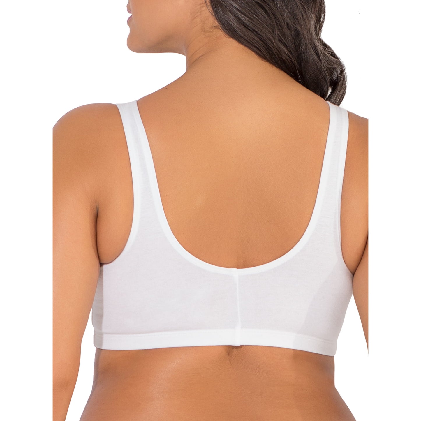 Fruit of the Loom Womens Comfort Front Close Sports Bra, Style 96014