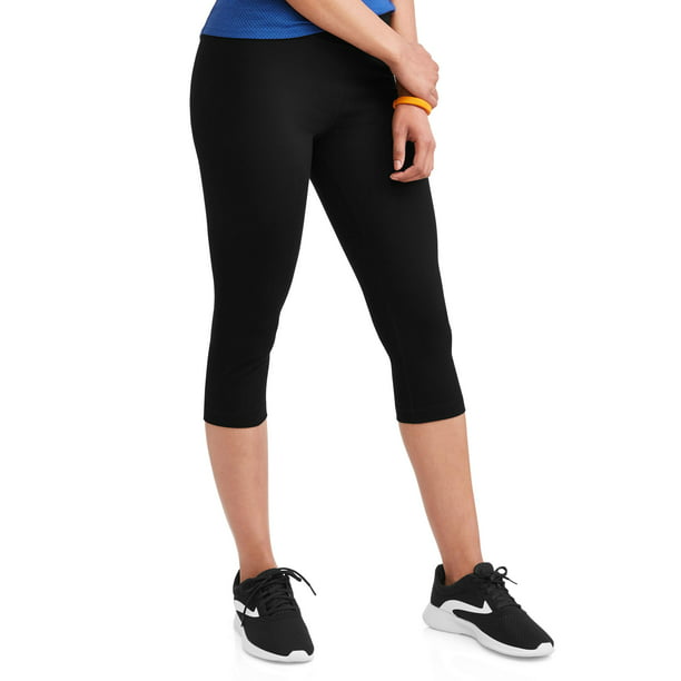 Athletic Works Mid Rise Slim-Leg Capri Legging (Women's)