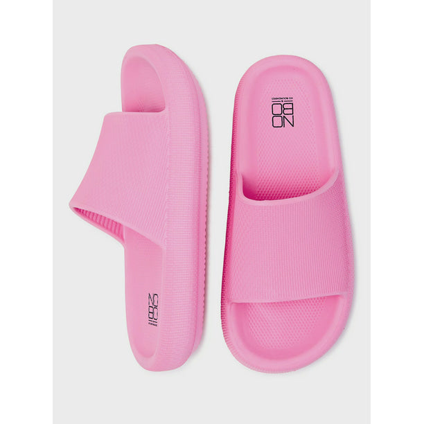 No Boundaries Womens Comfort Slide Sandals