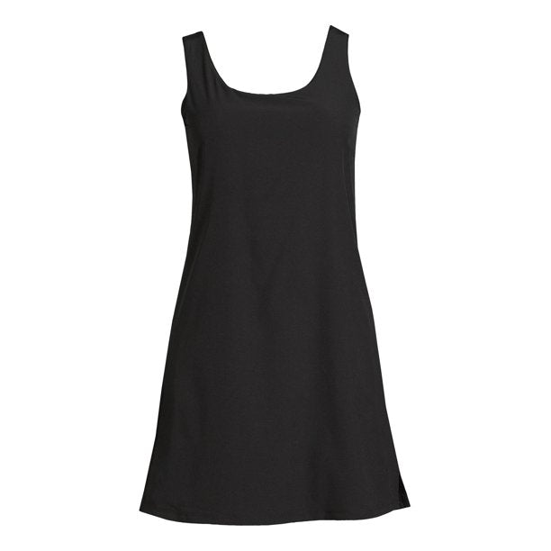 Athlux Women's Scoop Neck Performance Active Dress with Under Shorts