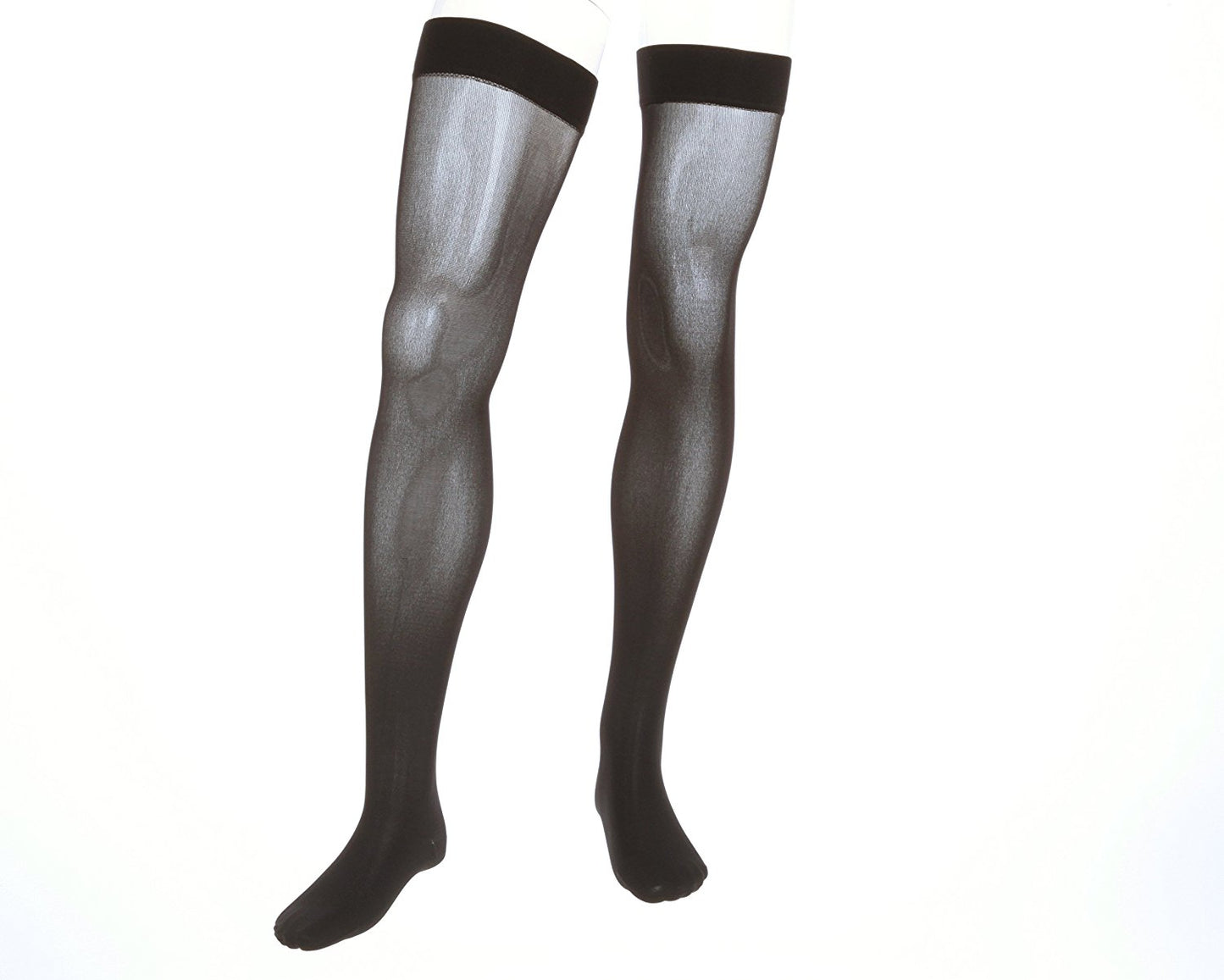 Mediven Compression for Women, 30-40 mmHg, Thigh High Stockings w/ Silicone Top-Band, Closed Toe