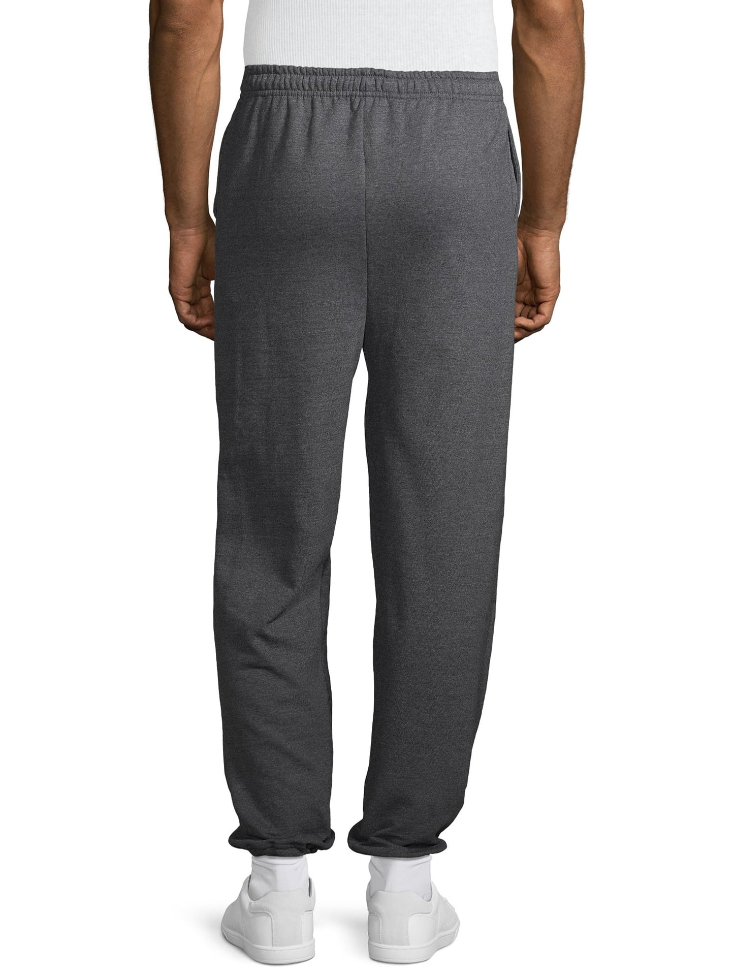 Gildan Mens Fleece Elastic Bottom Pocketed Sweatpants
