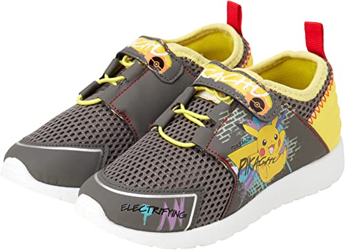 Pokemon Boys' Graffiti Pikachu Sneakers