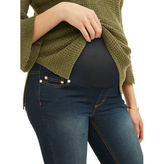 Maternity Oh! Mamma Skinny Jeans with Full Panel