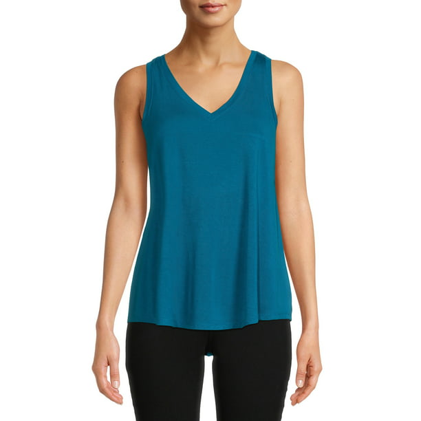 Time and Tru Women's High Low Tank Top