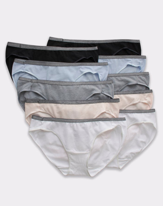 Hanes Women's Breathable cotton Stretch Bikini    5 pk