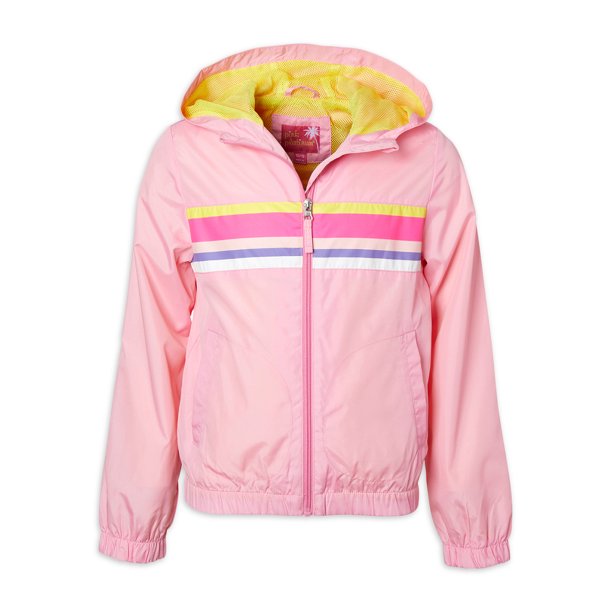 Pink Platinum Toddler Girls Pack in Pocket Windbreaker Jacket