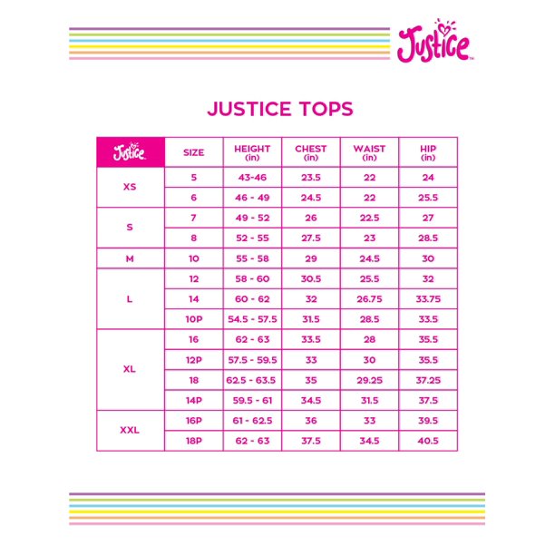 Justice Girls J-Sport Blocked Longline Active Sports Bra